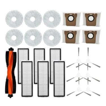 Imagem de Compatible With XMI Robot Vacuum X20+ / X20 Plus Vacuum Cleaner Accessories Main Side Brush Hepa Filter Mop Cloth Dust Bag Spare Parts(Set14)