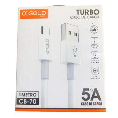 Imagem de Cabo G'old USB Tipo C 35W Turbo
