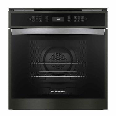 Imagem de Forno Elétrico de Embutir Brastemp Eclipse Collection com 84 Litros de Capacidade, Grill Black Inox - BOT84AP