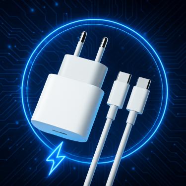 Imagem de Carregador Celular Branco Compatível Com Edge 40 Neo