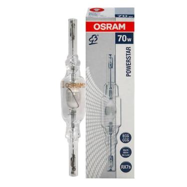 Imagem de Lâmpada Osram 70W WDL HQI TS 3000k RX7s Branco quente
