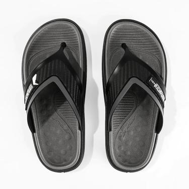 Imagem de Chinelo Rider Block Masculino - Preto e Cinza - 46/47-Masculino