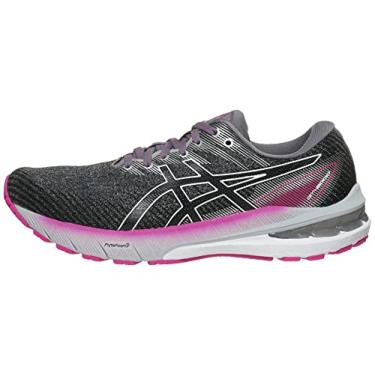 Imagem de ASICS Women's GT-2000 10 Running Shoes, 6.5, Sheet Rock/Pink Rave