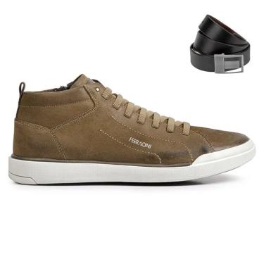 Imagem de Kit Sapatênis Ferracini Star Masculino + Cinto