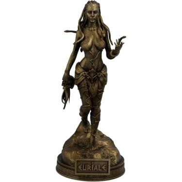 Imagem de Estátua Euríale Mitologia Grega Estatueta - Górgona (Ouro Velho)