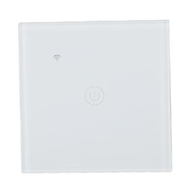 Imagem de Interruptor Inteligente Wi-fi, Wi-fi, Interruptor de Luz de Parede, Painel de Vidro, Controle de Voz, Interruptor de Toque Inteligente para Home, 100 a 240v, Tipo 86