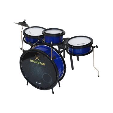 Imagem de Bateria Infantil Luen Rockstar c/Pedal e Baqueta