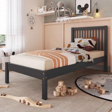 Imagem de Cama De Solteiro De Madeira Maciça Multimóveis Cr35277