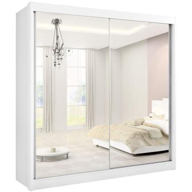 Imagem de Guarda Roupa Las Vegas Branco 2 Portas 6 Gavetas D?doro