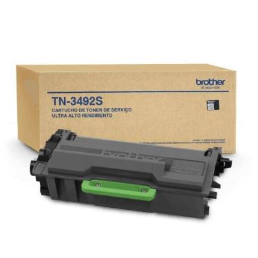Imagem de Toner autêntico Brother Tn3492 Tn-3492 Mfc-l6902dw Mfcl6902dw Hl-l6402dw Hll6402dw 20k Pg.