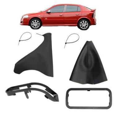 Imagem de Kit Coifa Completas da Alavanca de Freio e Câmbio Automático Chevrolet