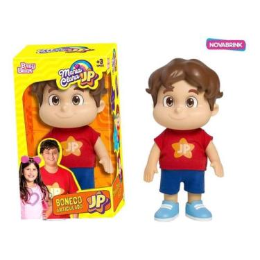 Imagem de Boneco Maria Clara & Jp Articulado Youtubers 28cm Novabrink
