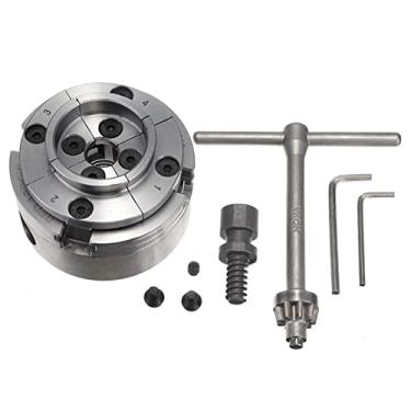 Imagem de Mandril de torneamento de madeira de 9,5 cm, ferramenta de torneamento de madeira de 2,5 cm x 8TPI (1)