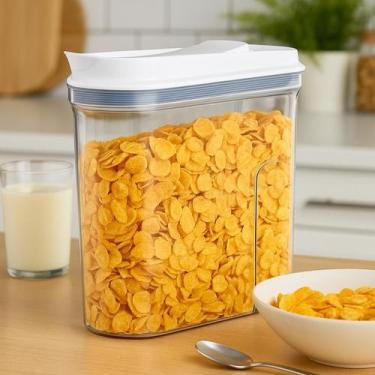Imagem de Pote Hermético Organizador Cereais OXO Pop 2,3L Acrílico Alimentos e G