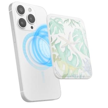 Imagem de Suporte magnético para iPhone, carteira fina de couro PU, capa para cartão, capa traseira para cartão, acessório de telefone fofo