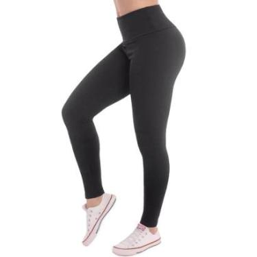 Imagem de Calça Legging Cós Alto Corrente Marinha-Feminino