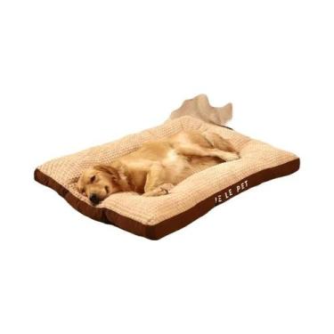 Imagem de Cama De Cachorro De Fleece Quente Para O Inverno, Cobertor Removível P