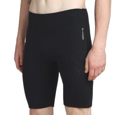 Imagem de LayaTone Shorts de neoprene de 2 mm para homens e mulheres - Shorts de flutuabilidade masculinos, shorts curtos para surfe, mergulho, natação, mergulho com snorkel e canoagem, Preto, G