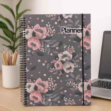 Imagem de Planner Agenda Semanal Sem Data Capa Dura Espiral (Gratidão)