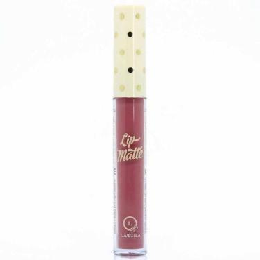 Imagem de Batom Líquido Latika Lip Matte 9ml, N 42 Nude Rosado
