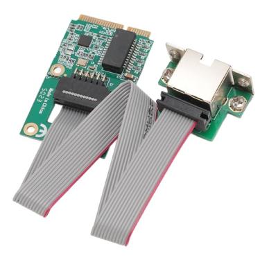 Imagem de Ymiko Adaptador LAN PCIe Gigabit Compacto Com Suporte Full Duplex 10/100/1000Mbps, Interface de Rede Half Duplex para Computadores Desktop, Conversor Ethernet Habilitado para VLAN