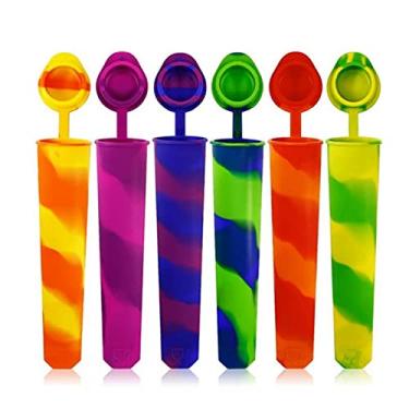 Imagem de Modelo de sorvete silicone em uma peça criativo caseiro Caixa gelo Ferramenta palito para uso diário casa