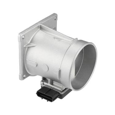 Imagem de Motoforti Medidor de sensor de fluxo de ar, substituição de fluxo de ar do sensor MAF, para Ford E-150 E-350 1997-2000, metal, nº F50Y12B579A, prateado