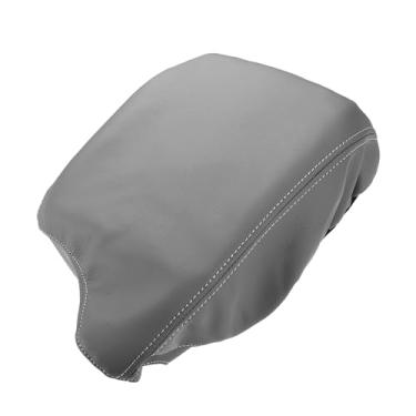 Imagem de Partuto Capa de apoio de braço do assento do console central - Guarnição das capas de armazenamento da tampa do console central do carro - para Honda Accord 2013-2017 couro sintético cinza - 1 peça