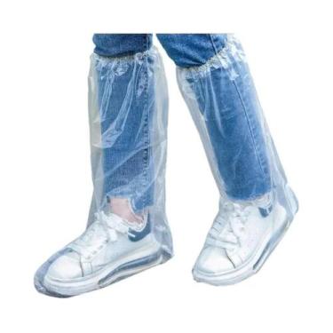Imagem de Capas De Sapato Descartáveis Impermeáveis E Antiderrapantes, Reforçada