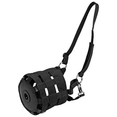 Imagem de Protetor Bucal para Pastagem Easy Breathe Cavalo Capa Equina de Grama Ajustável Seguro Equipamento Equestre Pônei Burro com Múltiplos Buracos Cinto Nylon Base Borracha