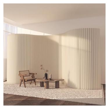 Imagem de Room divider Divisórias de papel para área de lazer, biombo independente, móvel e dobrável para privacidade, loja de roupas de escritório(2-2.5X2.4M)