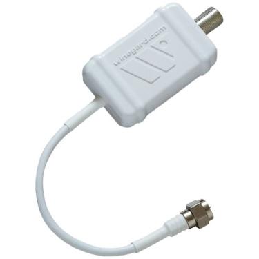Imagem de Winegard Amplificador de antena de TV LNA-100, amplificador de sinal HDTV, amplificador HD digital VHF UHF, amplificador interno HDTV ultra baixo ruído (fonte de alimentação USB)