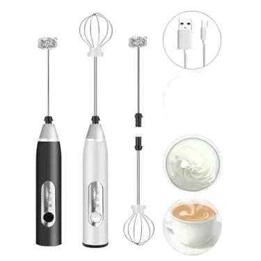 Imagem de Mini Mixer Portátil, Misturador Elétrico Recarregável USB (PRETO)