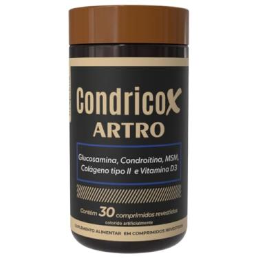 Imagem de Condricox Artro Glucosamina Condroitina Msm Colágeno Tipo 2 Vitamina D3 Com 30 Comprimidos Revestidos