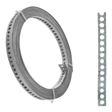 Imagem de Fita Perfurada Galvanizada 19mm X 0,40mm X 30mts - Ancora