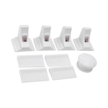 Imagem de Travas Magnéticas De Segurança Para Armários, Proteção Para Bebês, Sem