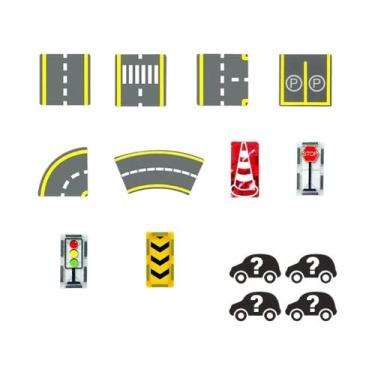 Imagem de Brinquedos Educativos De Carro Guindaste Magnético Para Crianças De 3 