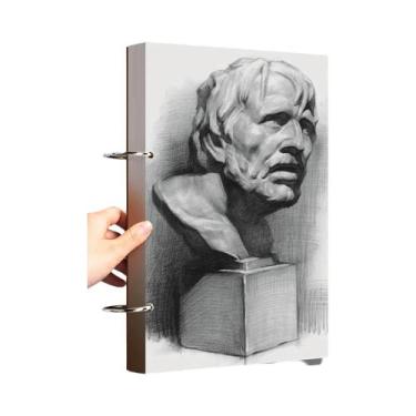 Imagem de Caderno De Desenho Profissional A4 A5 16K 32K 8K Com Folhas Soltas Par