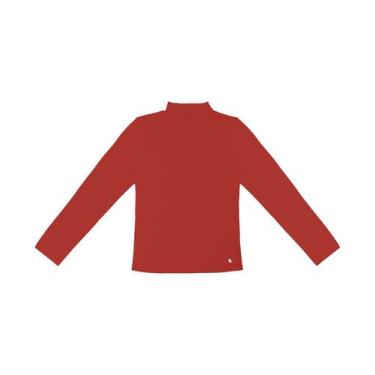 Imagem de Blusa Feminina Gola Alta Rovitex Vermelho, M, Vermelho