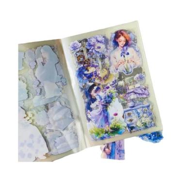 Imagem de 20 Adesivos Decorativos PET Para Scrapbook, Caderno, Álbum, Diário, Ju