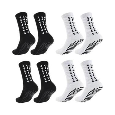 Imagem de Meias Esportivas Unissex (10 Pares) Para Futebol, Rugby, Corrida E Exe