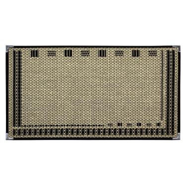 Imagem de Tapete 1,00 x 1,50 sisal sem pelo 100% antiderrapante não risca o piso