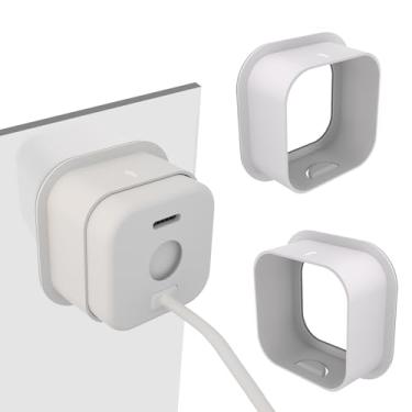 Imagem de Pacote com 2 suportes de janela para Blink Mini 2, câmera Blink Mini 2K+ (modelo mais recente), suporte de câmera adesivo para monitoramento de vidro de janela interna da Blink