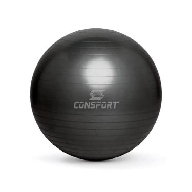 Imagem de Bola Suiça de Pilates 75cm para Yoga Ginástica Fisioterapia Alongamento Consport-Unissex