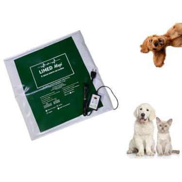 Imagem de Colchonete Térmico 0,50x0,50 cm Controle Digital Caes Gatos 110 Ou 220