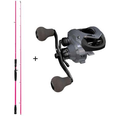 Imagem de Vara Pro Tamba Lady 2,70mts 25-50lbs 2 Partes - Saint Plus + Carretilha Direita Pro Tamba-Unissex