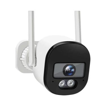 Imagem de Câmera Bullet 4MP 5G WiFi Tuya Para Exterior 120 graus Câmera De Vigil