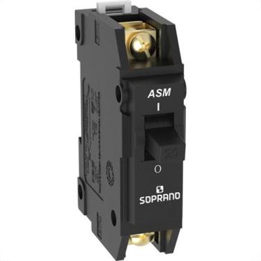 Imagem de Disjuntor Soprano Unipolar 25A Asm1-B 05001.5025.11