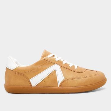 Imagem de Tênis Vizzano Básico Feminino, Caramelo, Branco, 36