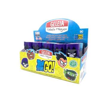 Imagem de Geleia Royal Toys Teen Titans Cabelo Magico Jovens Titãs 15un